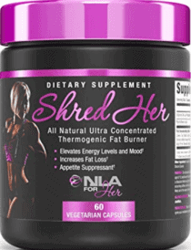 Best pre workout for women - NLA Shred Her