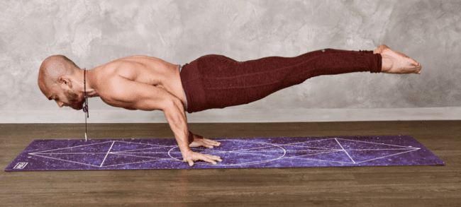 what is pre workout energy - man doing yoga