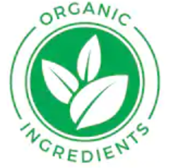 All Natural Organic Pre Workout - organic ingredients logo