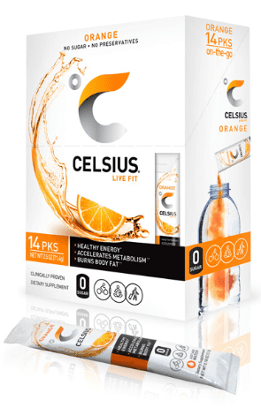 Celsius Energy Drink Review - Celcius on the go