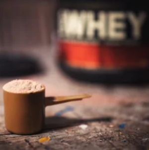 ON gold standard whey protein review - ON whey protein powder serving cup