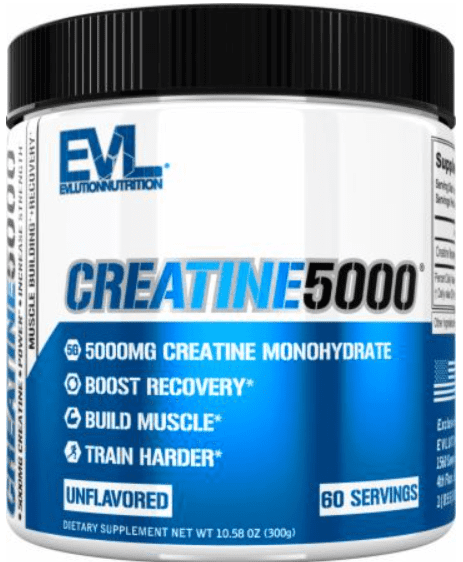 Creatine Monohydrate VS HCL - EVL creatine 5000