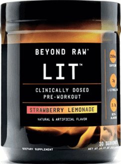 What Is The Best Tasting Pre Workout - Beyond Raw LIT pre workout