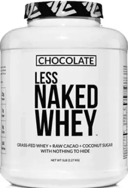What Is The Best Natural Protein Powder - Less naked whey protein powder