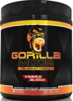 Gorilla pre workout - Gorilla mode pre workout formula
