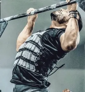 What's A Weighted Vest For - man doing pullups