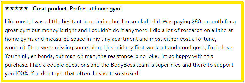 BodyBoss Home Gym 2 Review - BodyBoss 2 home gym walmart customer review