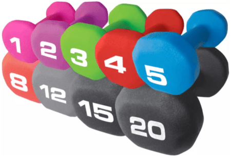 best dumbbell sets for a home gym - Fitness gear neoprene dumbbell