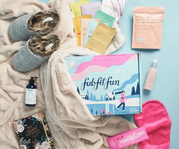 Best Fitness Subscription Boxes - Fabfitfun box contents
