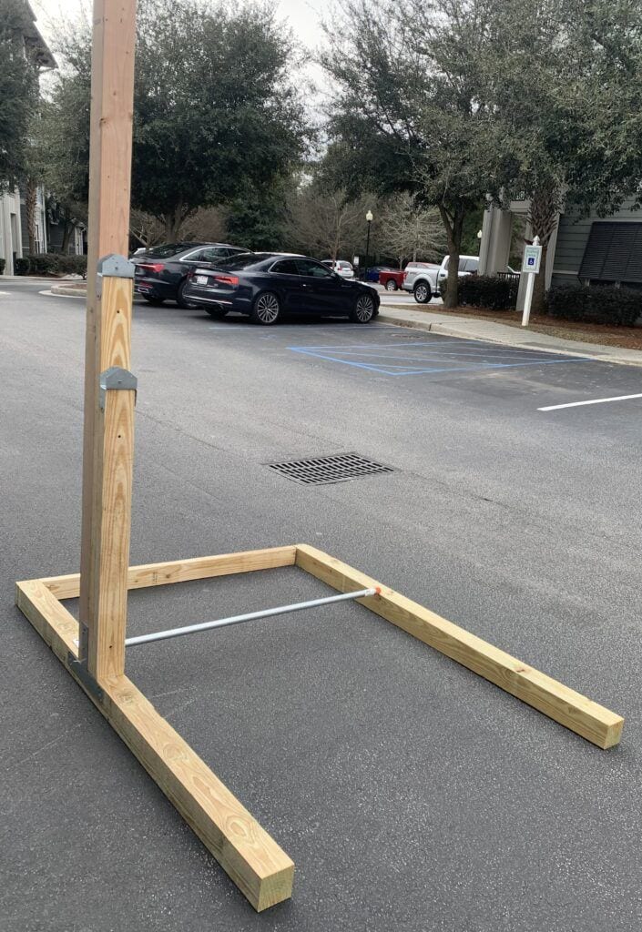 How To Build A Squat Rack - DIY squat rack mock-up
