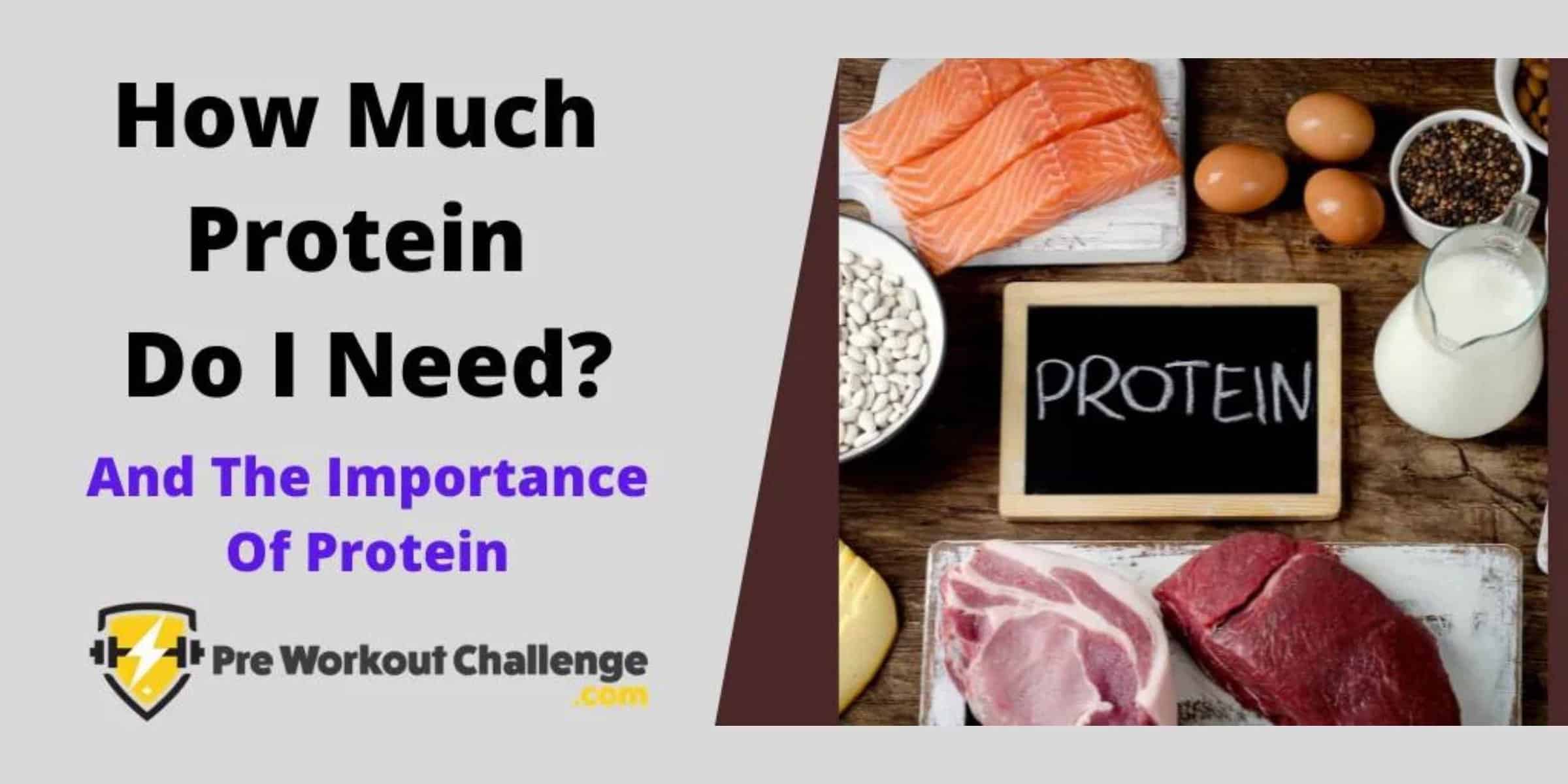 how much protein do I need?
