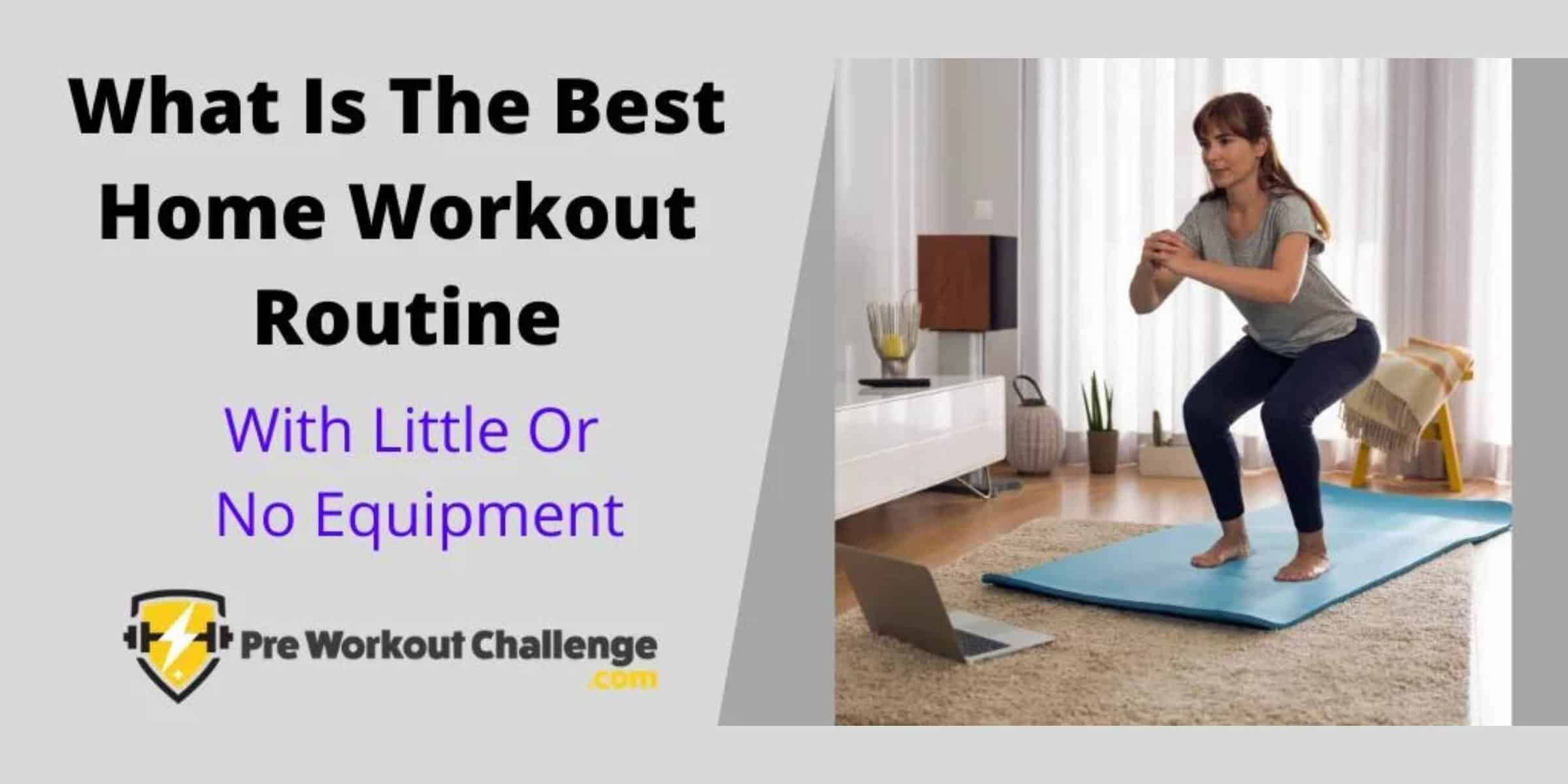 Best home workout routine
